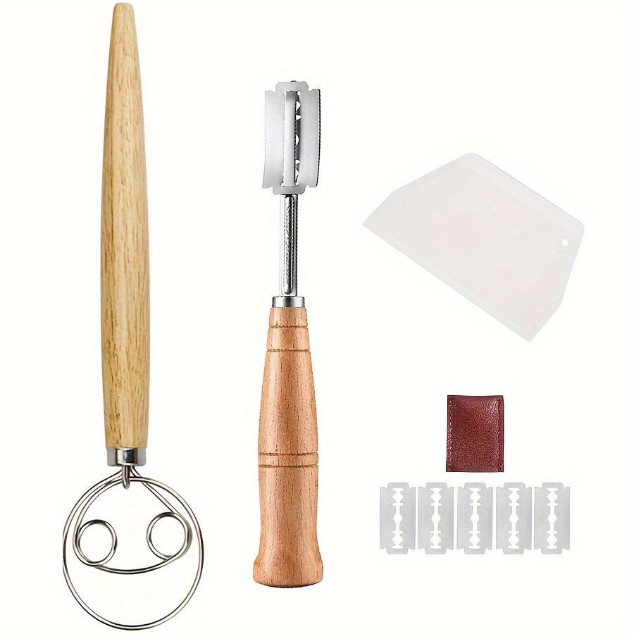 Bread Lame Scoring - Bread Lame Danish Dough Whisk Kit,