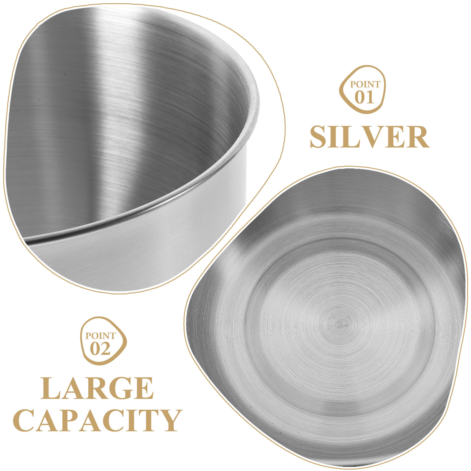 Stainless Steel Thick Deep Mix - Kitchen Baking Bowls ulasan dan harga