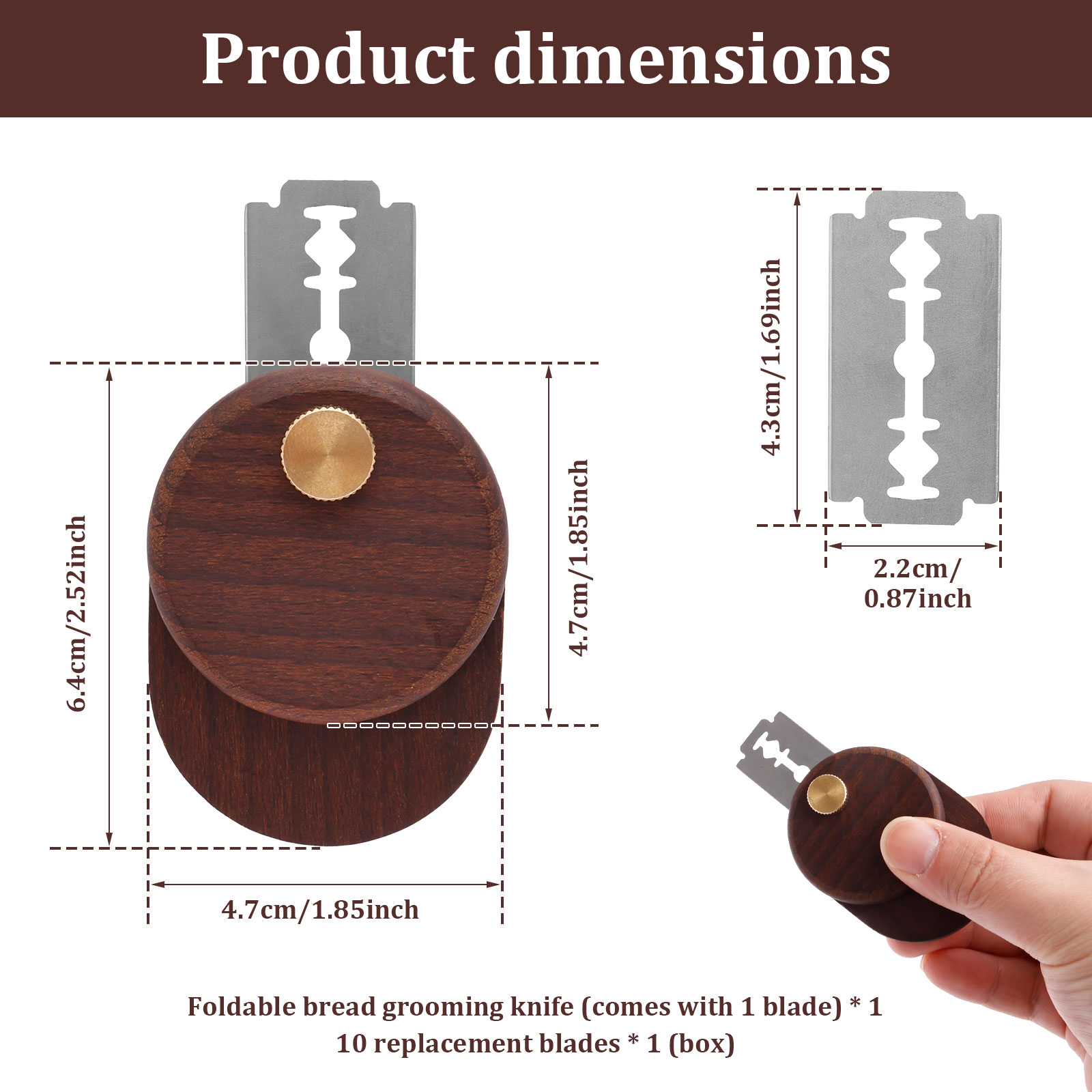 Dough Scoring Knife Stainless  - Bread Lame Scoring ulasan dan harga
