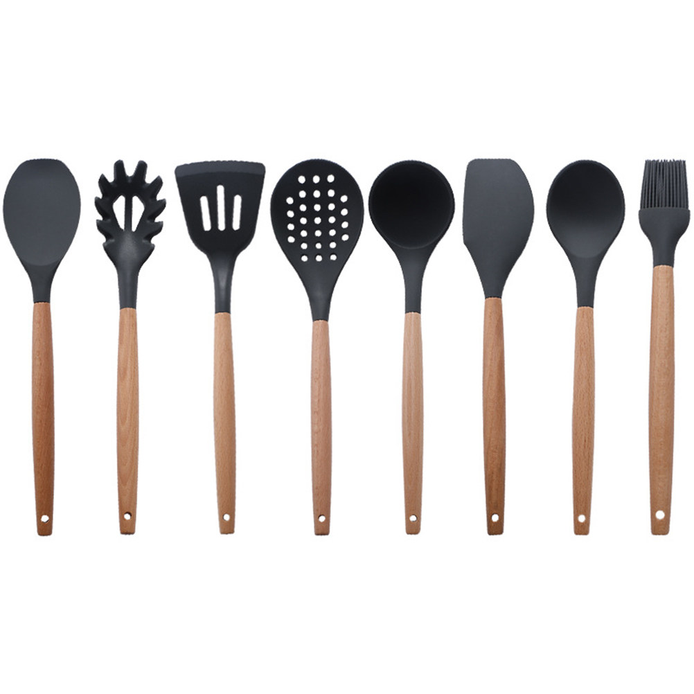 Silicone Bbq Brush Wood Handle - Kitchen Baking Brush ulasan dan harga