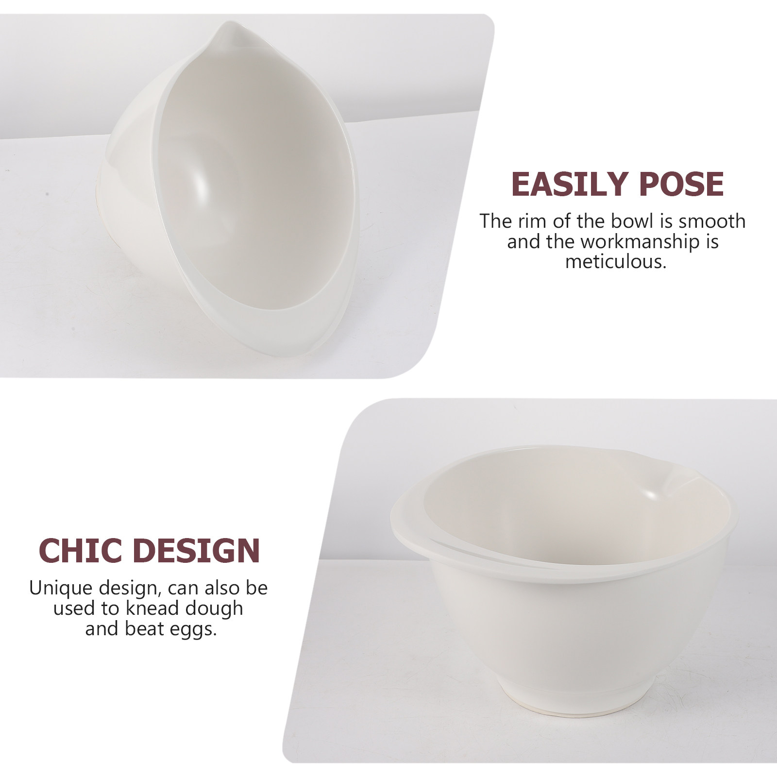 1Pcs Premium Eco-Friendly Mixi - Kitchen Baking Bowls ulasan dan harga