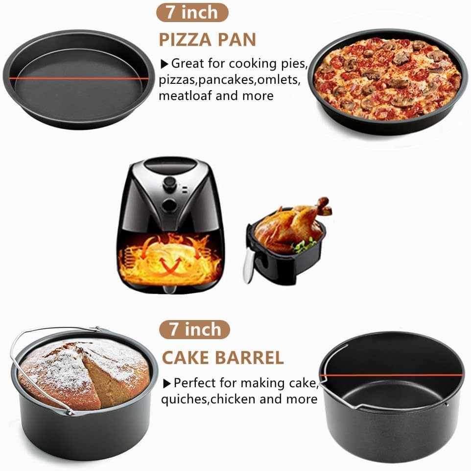 7 Inch Air Fryer Accessories S - Kitchen Baking Brush ulasan dan harga