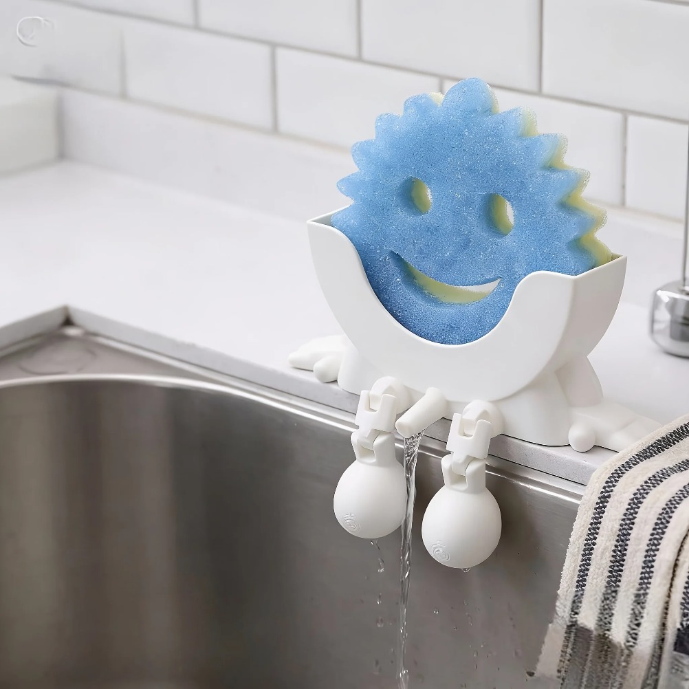 Drainable Soap & Sponge Holder - Kitchen Up ulasan dan harga