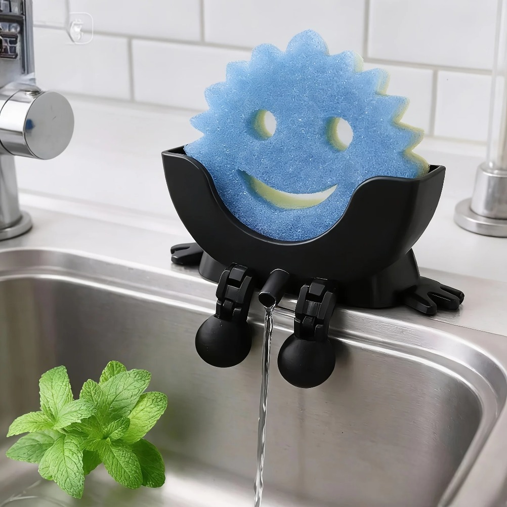 Drainable Soap & Sponge Holder - Kitchen Up ulasan dan harga