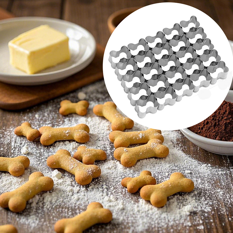【xxx】Cookie Cutter Bone Shaped - Kitchen Baking Brush ulasan dan harga