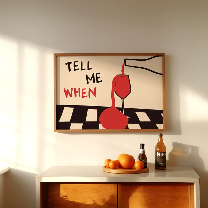 Vintage Tell Me When Drink Can - Kitchen Up ulasan dan harga