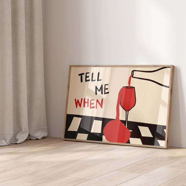 Vintage Tell Me When Drink Can - Kitchen Up ulasan dan harga