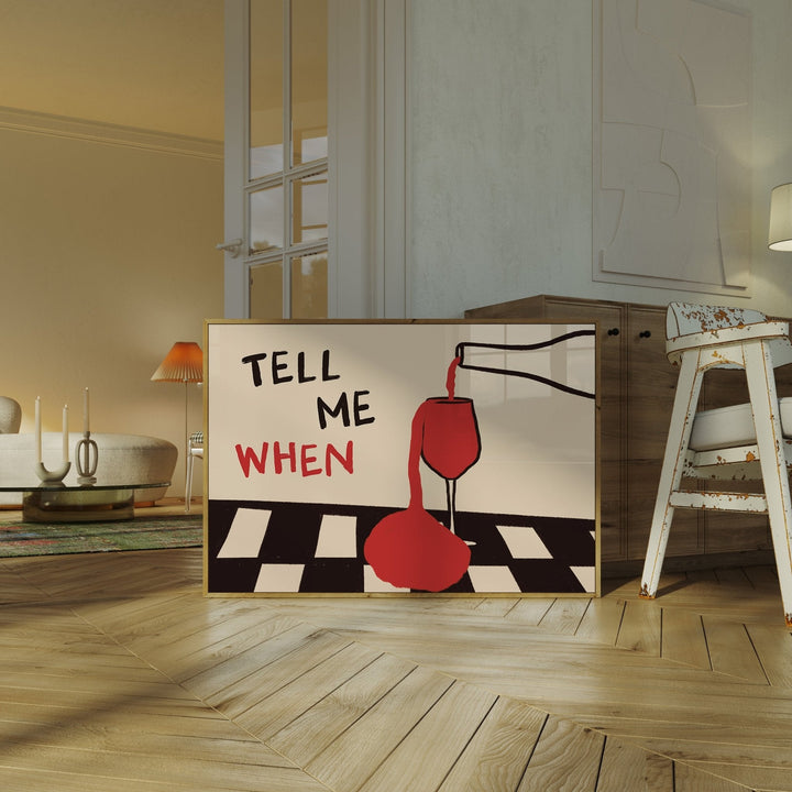 Vintage Tell Me When Drink Can - Kitchen Up ulasan dan harga