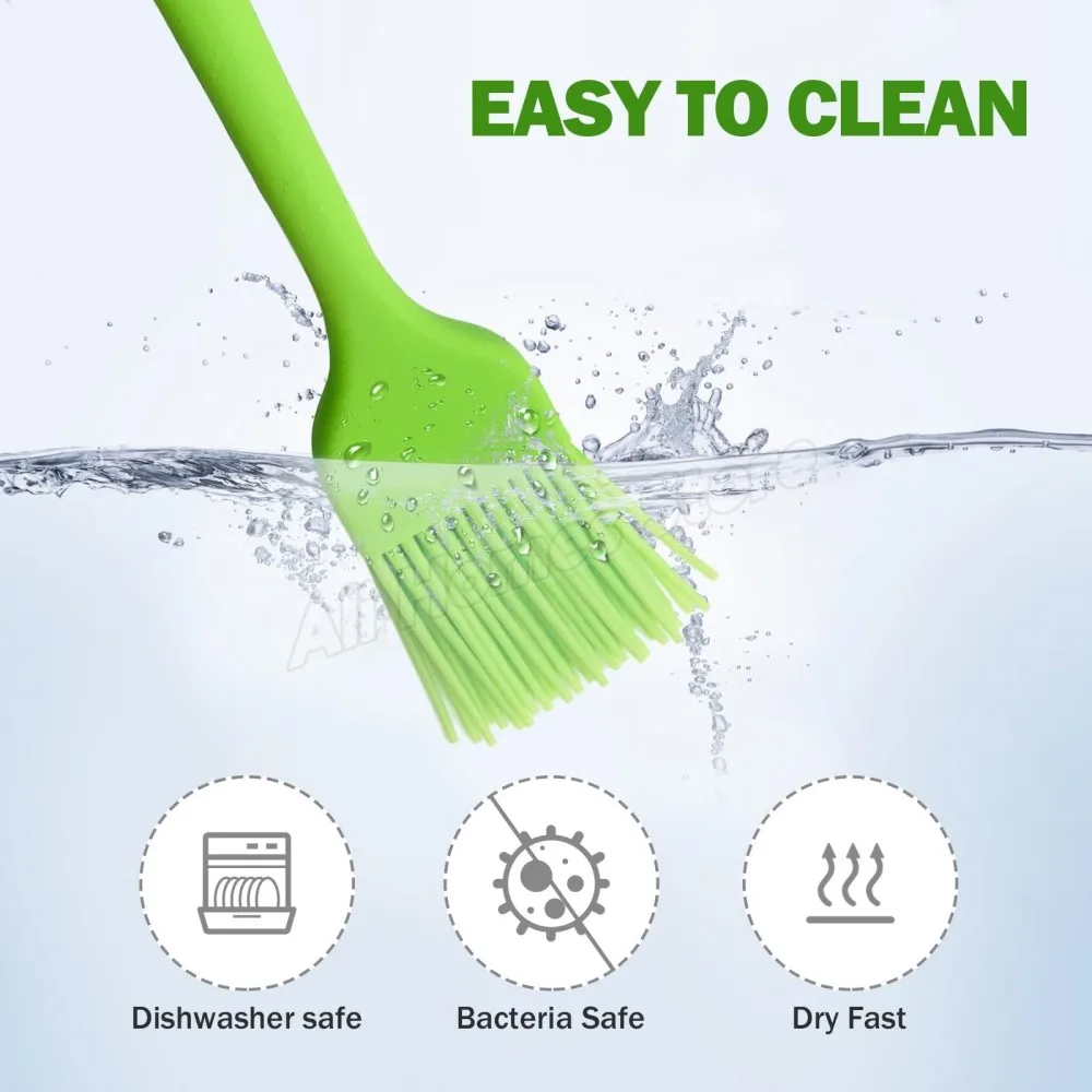 5/3/2/1pcs Silicone Kitchen Br - Kitchen Baking Brush ulasan dan harga