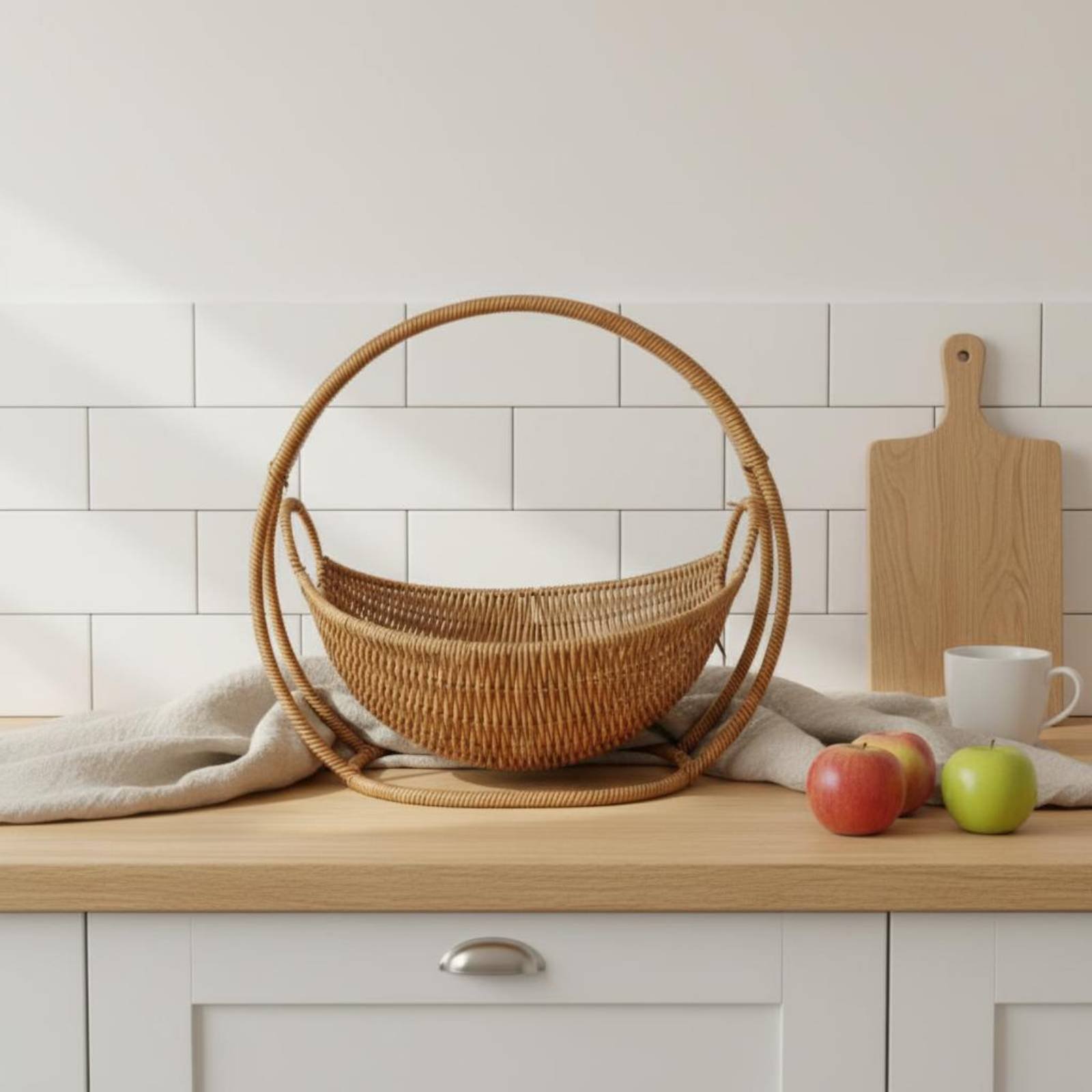 Cradle Design Bread Basket Han - Kitchen Baking Bowls ulasan dan harga