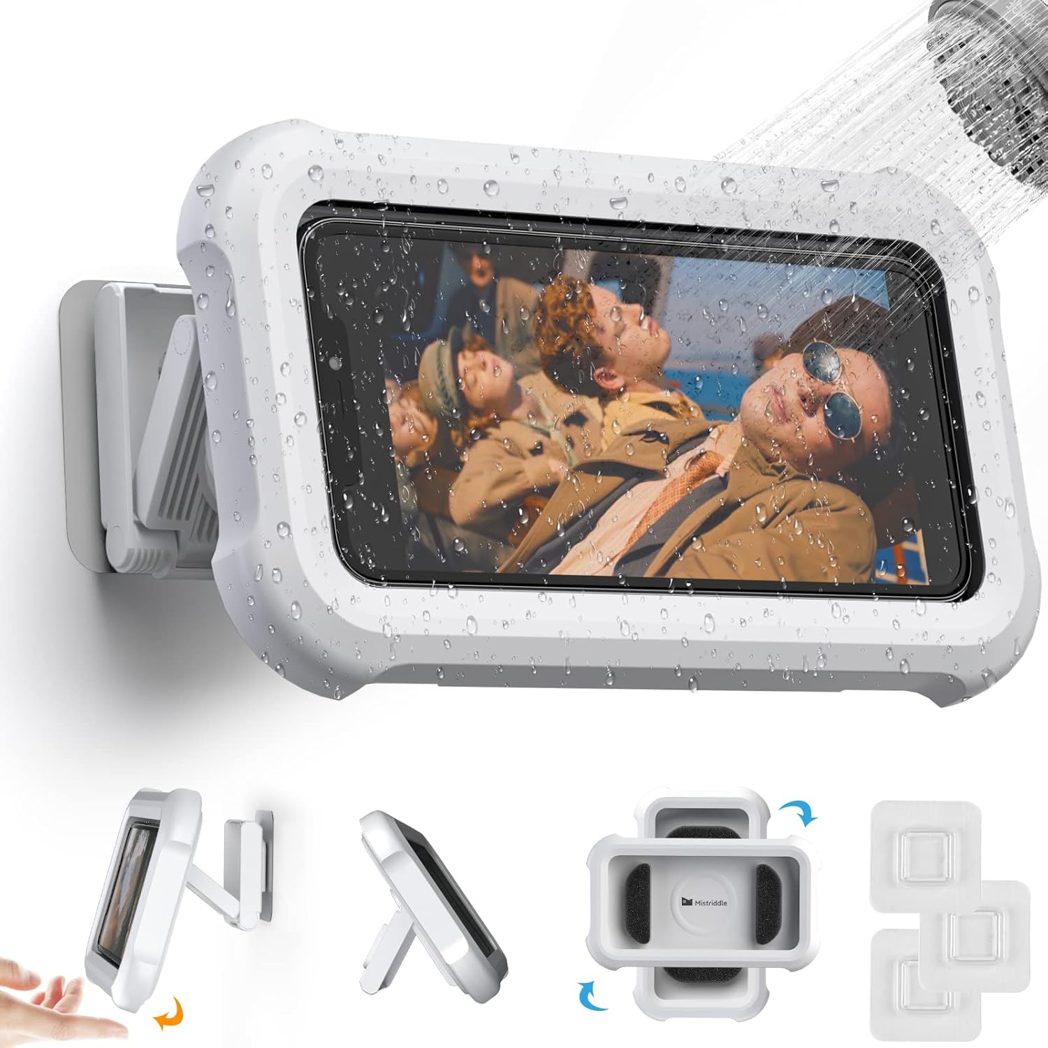 Waterproof Shower Phone Holder - Kitchen Up ulasan dan harga
