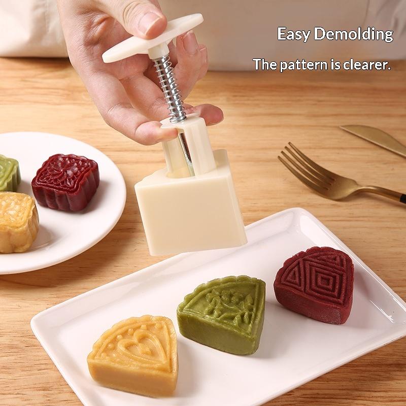 【HG】1 Set DIY Mooncake Mold Pl - Kitchen Baking Torch ulasan dan harga