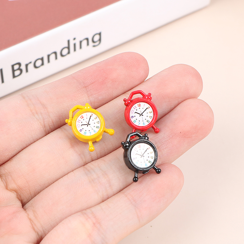 1PC 1:12 Scale Alarm Clock Dol - Kitchen Up ulasan dan harga