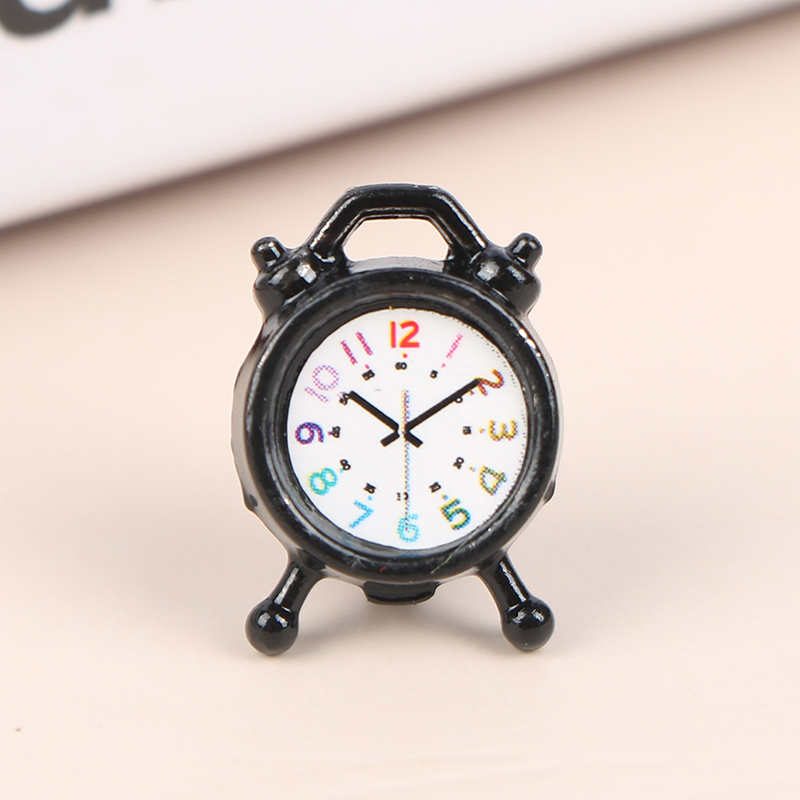 1PC 1:12 Scale Alarm Clock Dol - Kitchen Up ulasan dan harga
