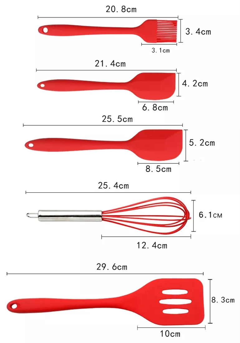 US Warehouse 5Pcs Food Grade S - Kitchen Warehouse Baking ulasan dan harga