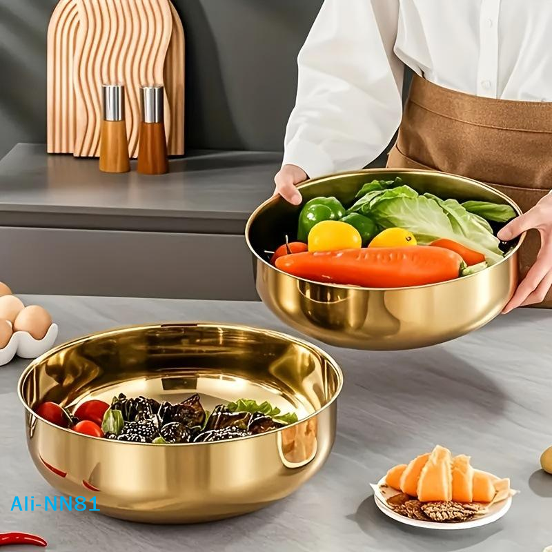 【N】Stainless Steel Mixing Bowl - Kitchen Baking Bowls ulasan dan harga