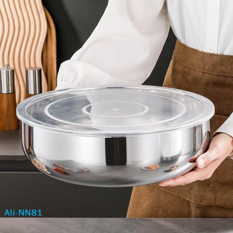 【N】Stainless Steel Mixing Bowl - Kitchen Baking Bowls ulasan dan harga