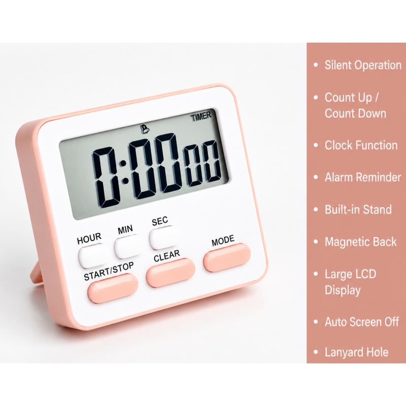 Digital Kitchen Timer Large LC - Kitchen Up ulasan dan harga