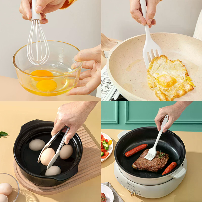 3/4/5 Pcs Silicone Baking Set  - Kitchen Baking Torch ulasan dan harga