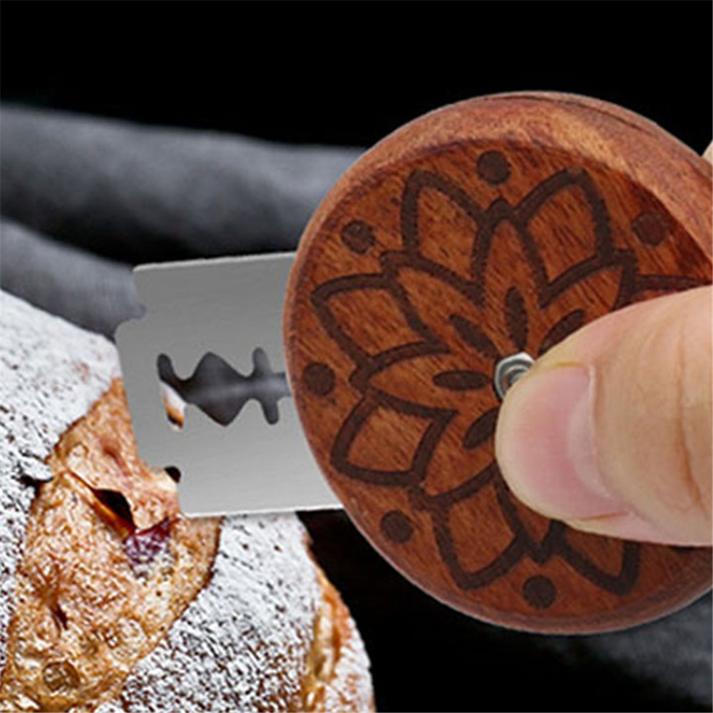 Wood Round Bread Lame Knife wi - Bread Lame Scoring ulasan dan harga