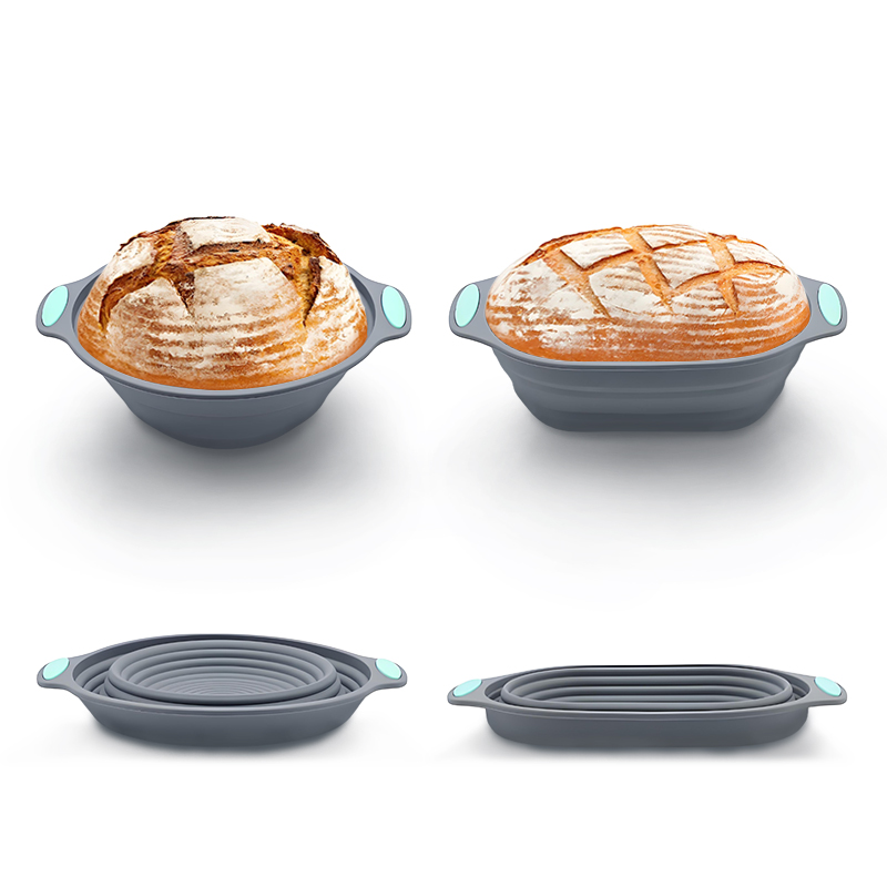 1PC Silicone Foldable Banneton - Kitchen Baking Bowls ulasan dan harga
