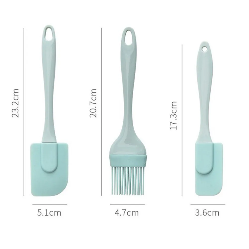 3Pcs Cream Scraper DIY Bread C - Kitchen Baking Brush ulasan dan harga