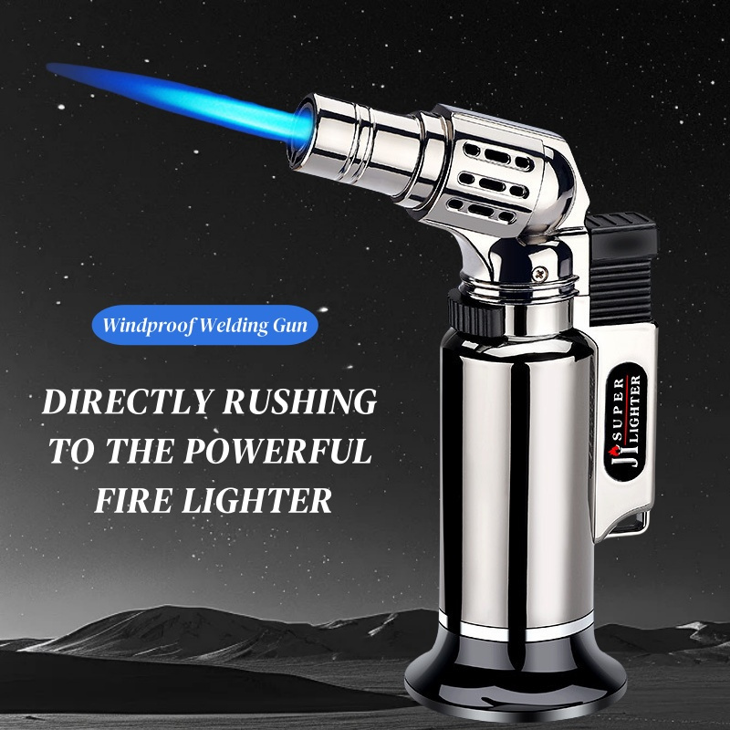 Metal Windproof Jet Flame Gas  - Kitchen Baking Torch ulasan dan harga