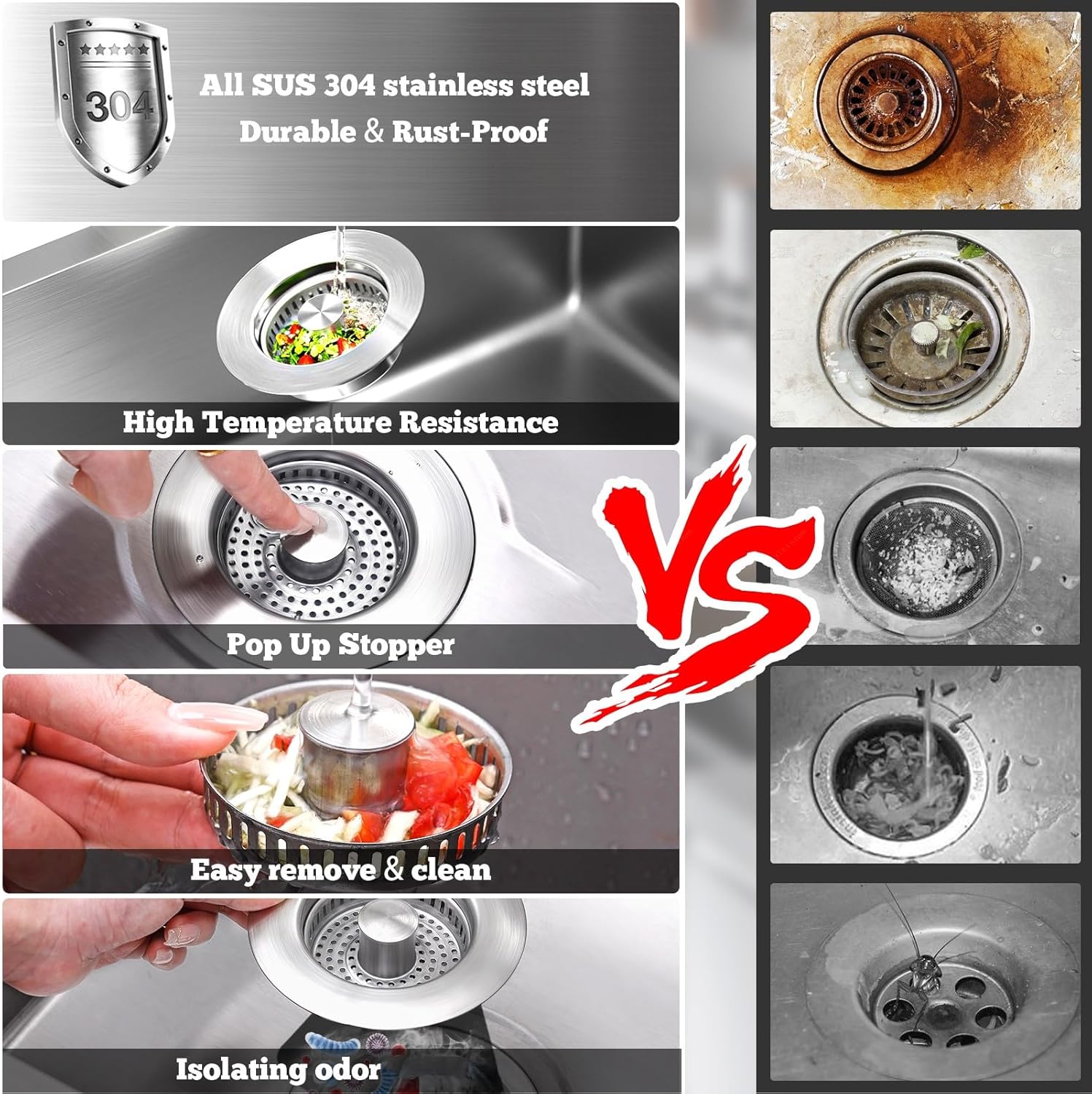 Upgraded 3 in 1 Kitchen Sink D - Kitchen Up ulasan dan harga