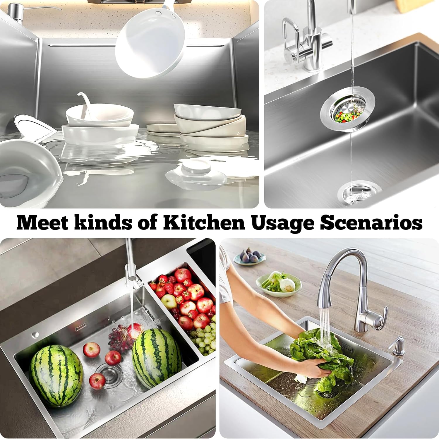 Upgraded 3 in 1 Kitchen Sink D - Kitchen Up ulasan dan harga