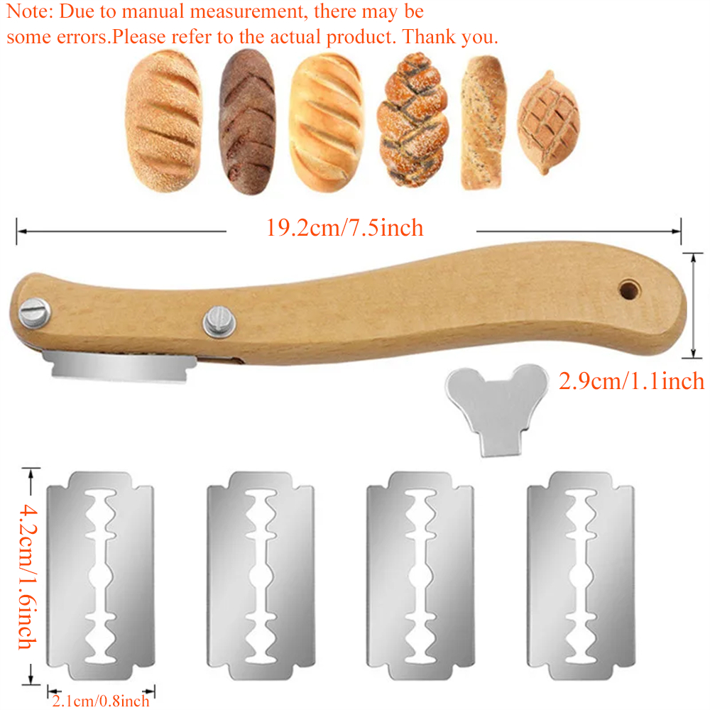 1Set, Bread Cutter French Brea - Bread Lame Scoring ulasan dan harga