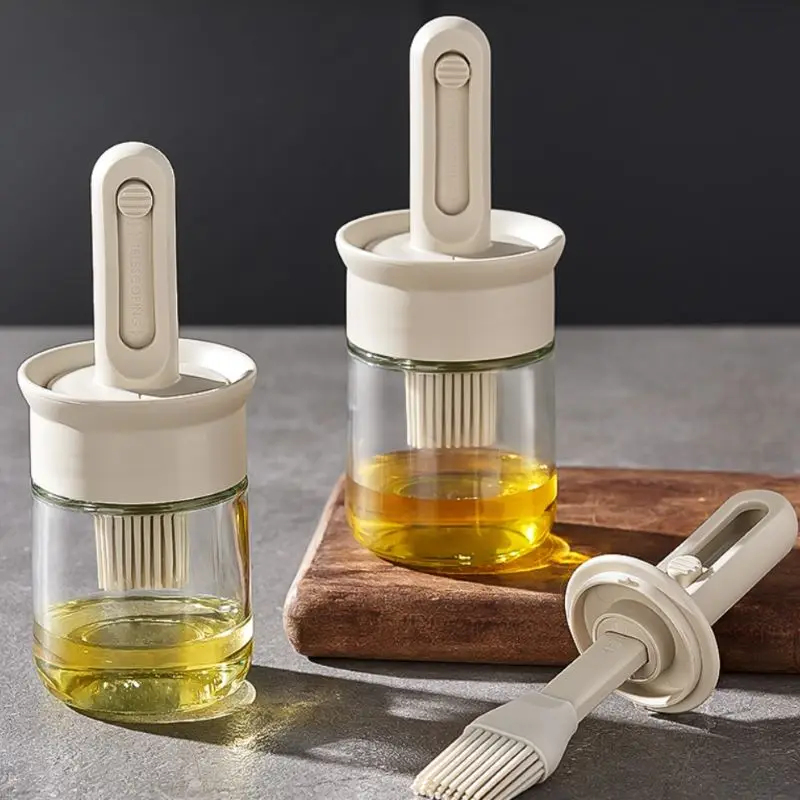 1pc Oil Dispenser Bottle BPA-F - Kitchen Baking Brush ulasan dan harga