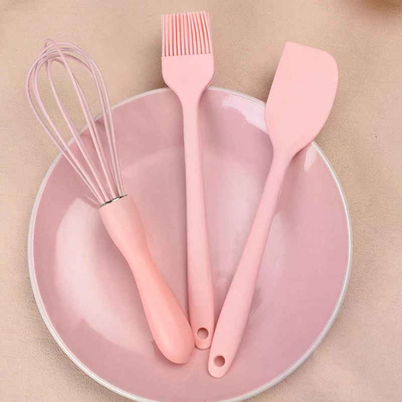 3PCS Silicone Baking Set Cake  - Kitchen Baking Brush ulasan dan harga