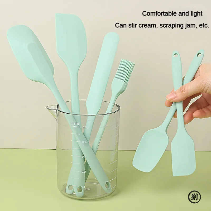 6pc Silicone Spatula set for b - Kitchen Baking Brush ulasan dan harga