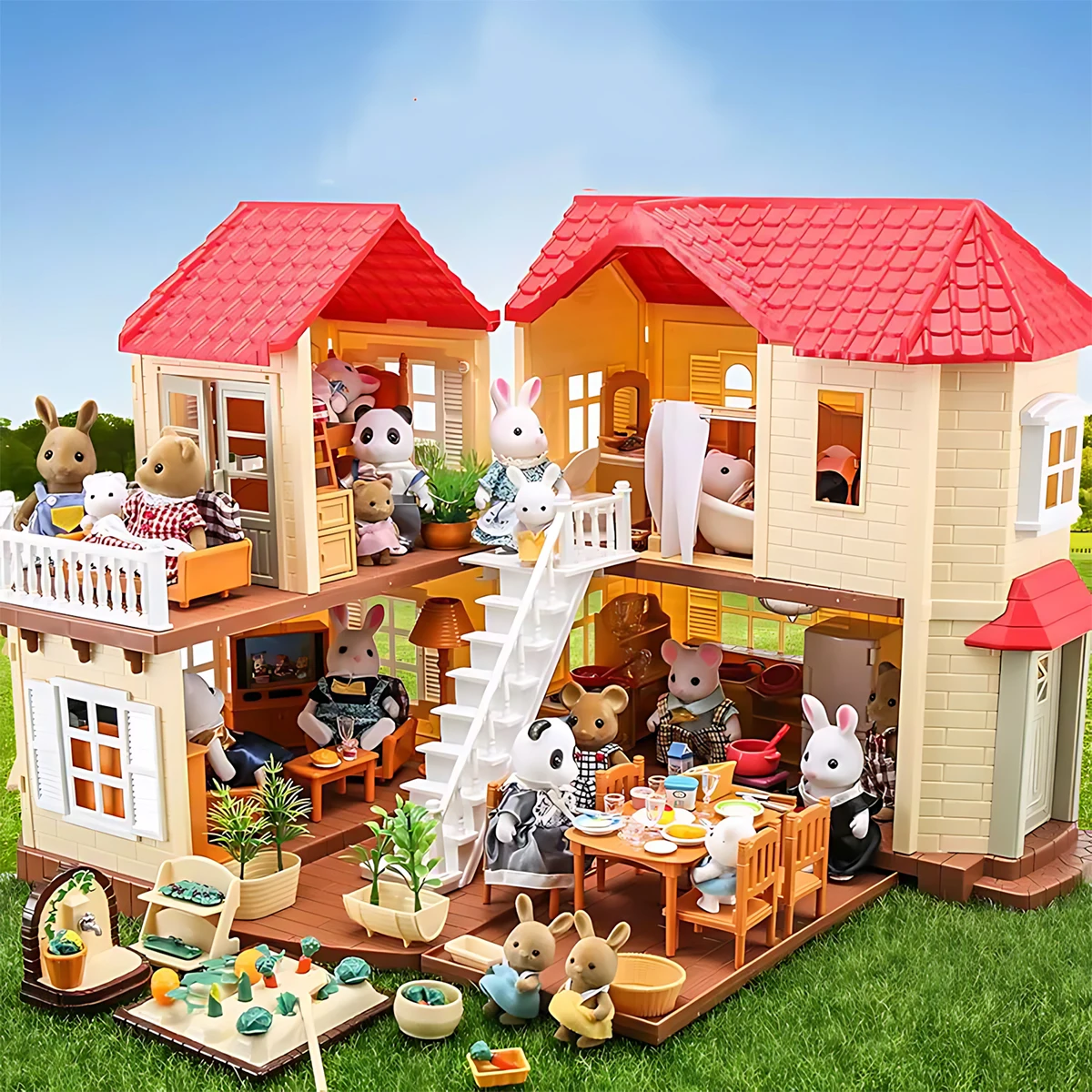 Miniature Furniture 1:12 Dollh - Kitchen Up ulasan dan harga