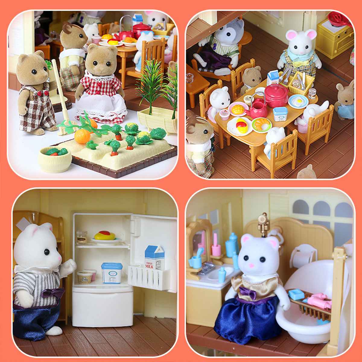 Miniature Furniture 1:12 Dollh - Kitchen Up ulasan dan harga