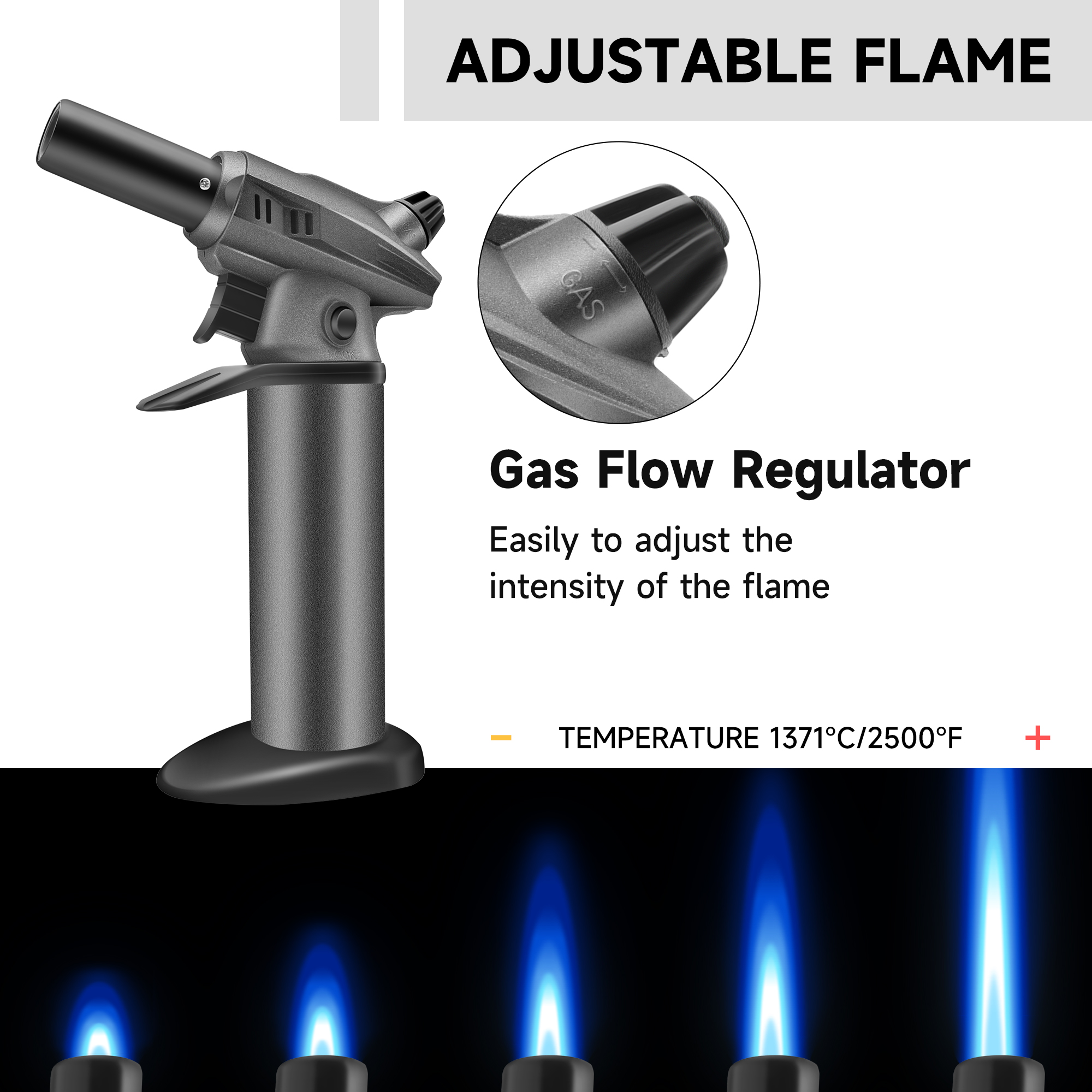 High-Power Professional Butane - Kitchen Baking Torch ulasan dan harga